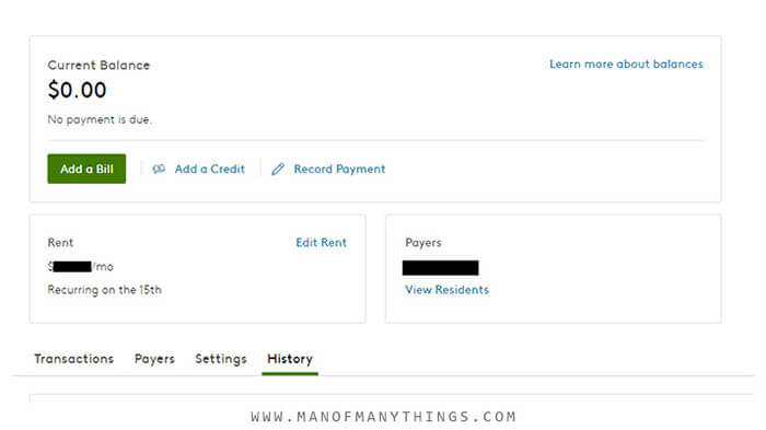 Collect rent payments